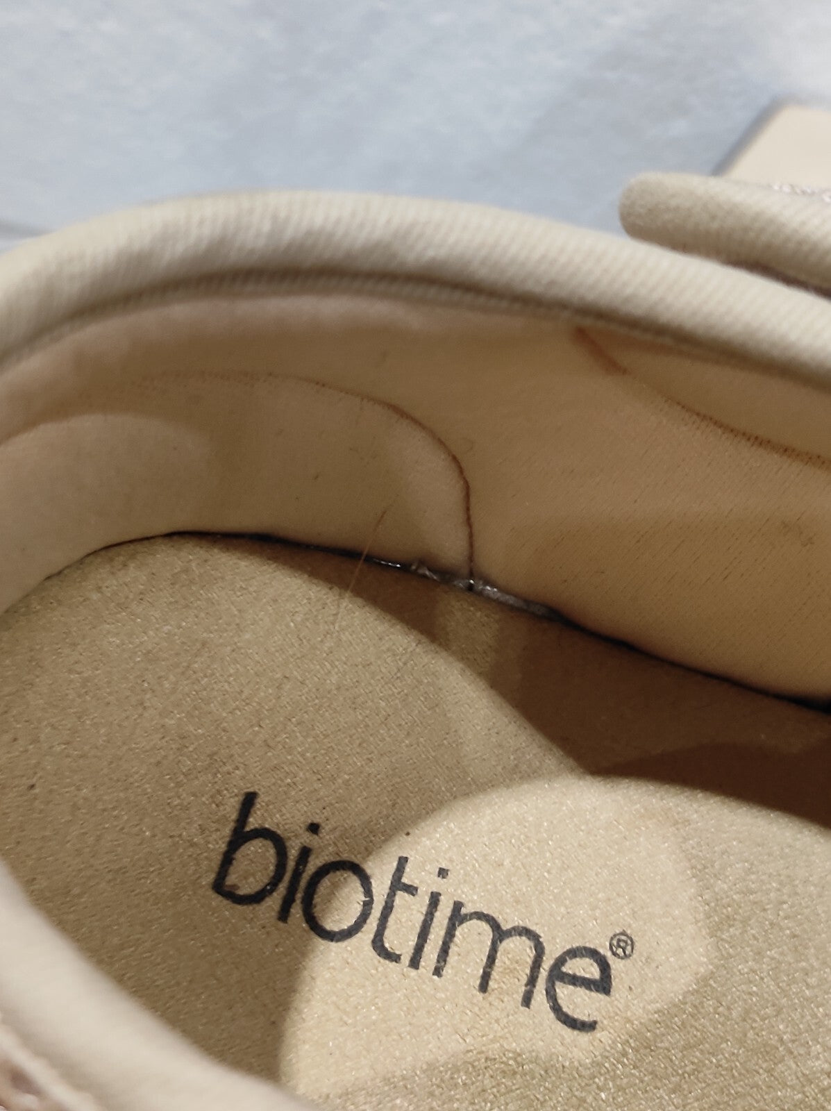 Biotime Women's Sandals Darrell Adjustable Hook & Loop Strap Brown S- 39/ 8- 8.5