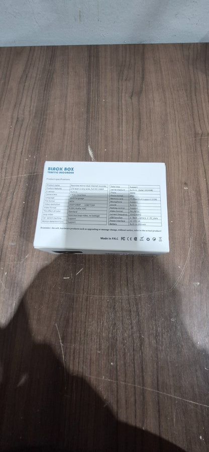 Black Box Traffic Recorder Dash Cam- Super HD 1296P Inc. 32GB Memory Card