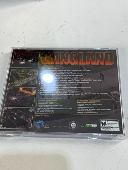 GANGLAND (PC 2004) small Box version - Complete With Manual