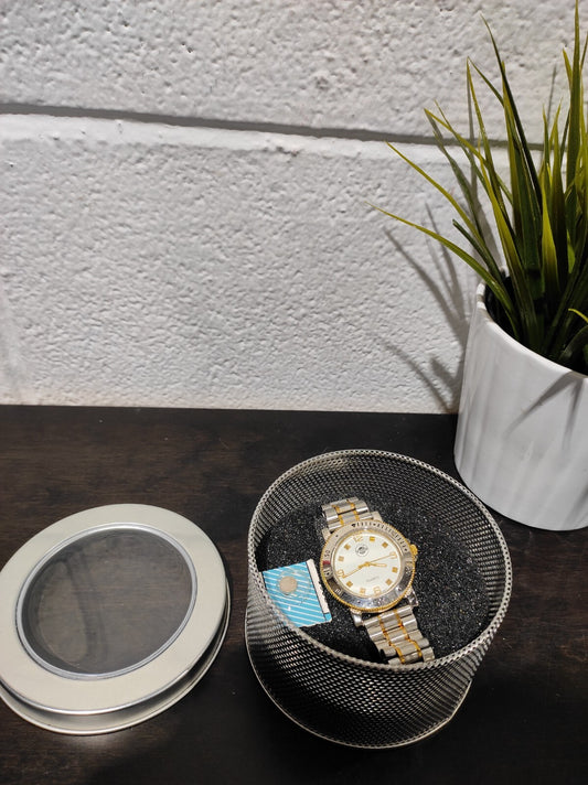 Women's Quartz Watch Vintage Stainless Steel Wrist Watch