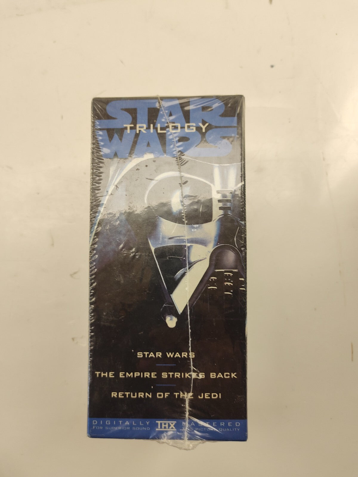 STAR WARS Original Trilogy VHS 3-Tape Boxed Set THX Gold Special Edition 1997