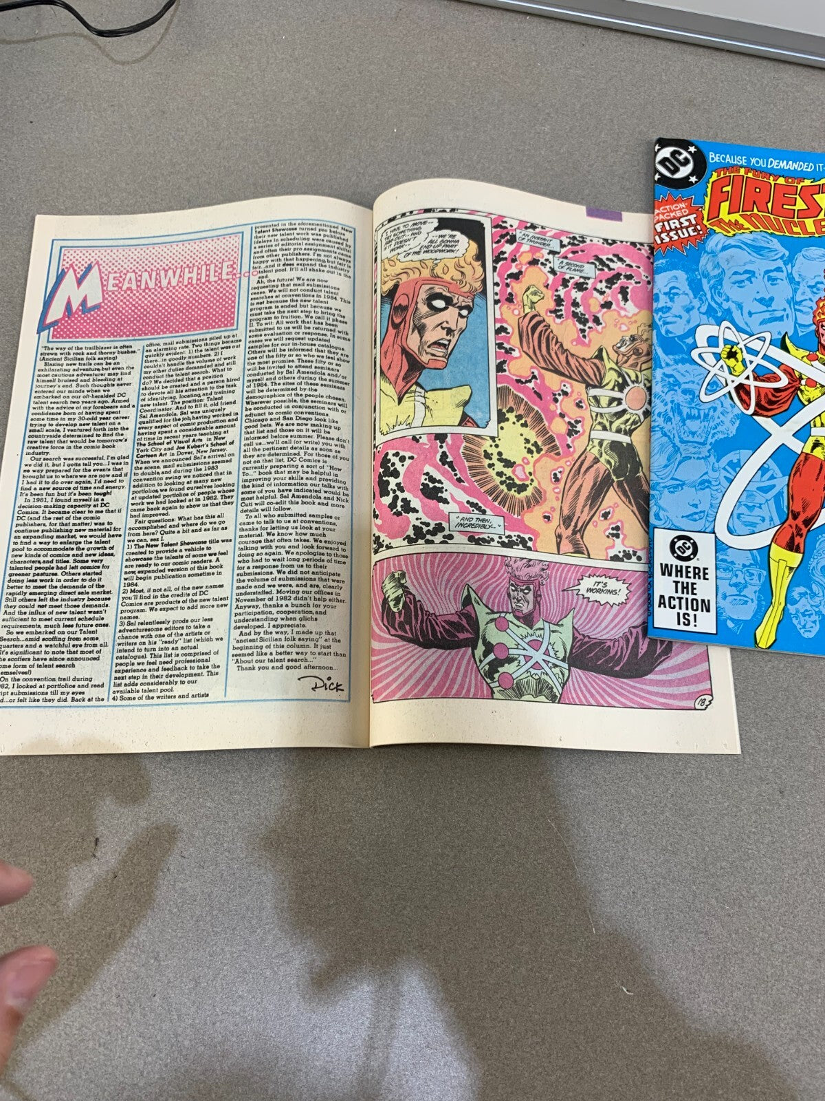 Fury of Firestorm #1 & #22 (1982–1984) 1st DC Comics VF/NM