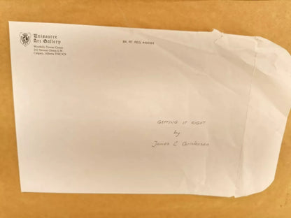 "Getting it Right" Signed Painting Print by James C. Christensen #2957/4000