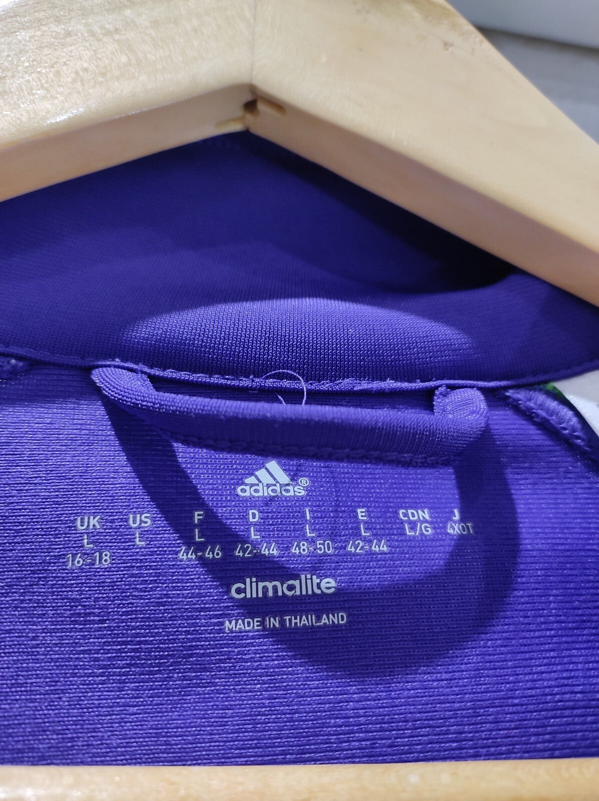 Adidas Originals Track Jacket Purple Neon Green 3 Stripe Full Zip Women's L