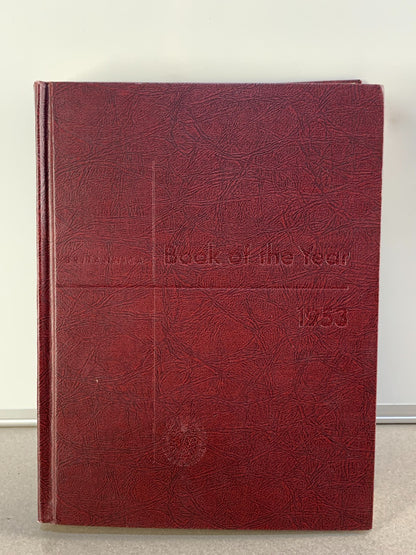 Vintage Encyclopedia Britannica Book Year 1953