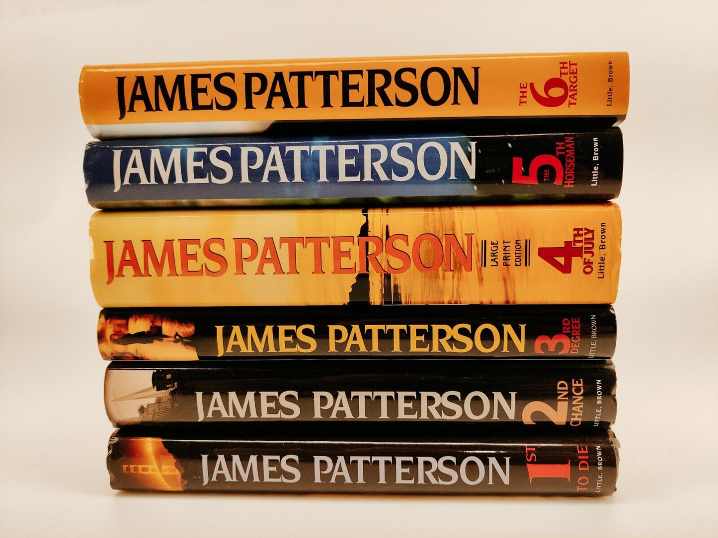 James Patterson HC Book Lot Women's Murder Club #1-6