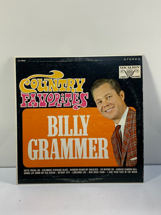 BILLY GRAMMER: country favorites VOCALION 12" LP 33 RPM
