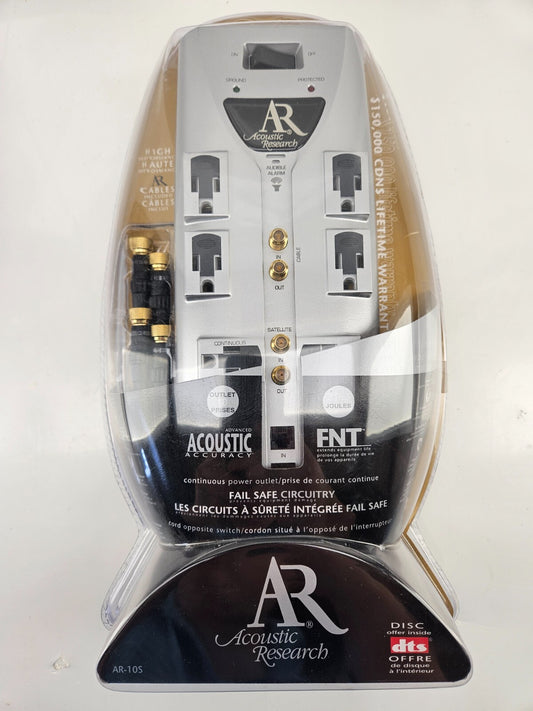 Acoustic Research AR-10S 10-Outlet Surge Protector