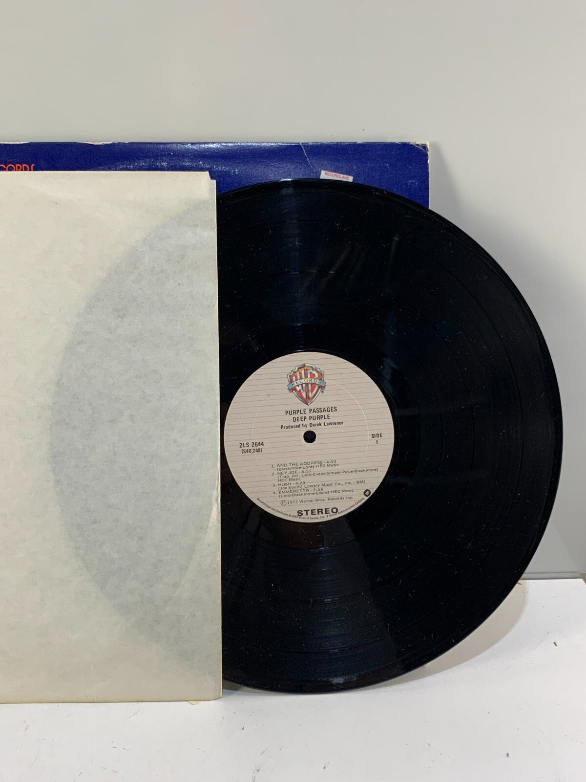 Deep Purple - Purple Passages (2XLP, Warner Bros., Canada, 2LS 2644, EX)