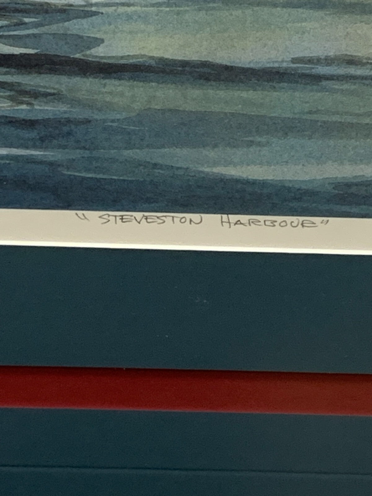 "Steveston Harbour" Painting by Harry Heine, 22/350