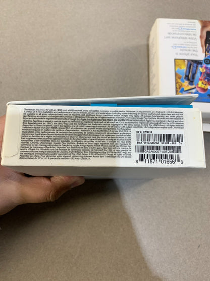Google GA3A00097-A03 Z01 Chromecast 2nd Generation - Black
