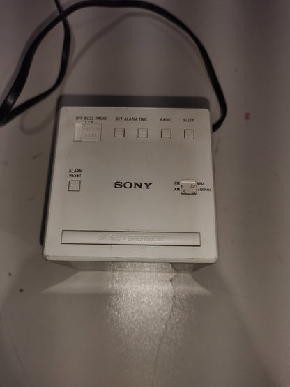 Sony ICF-C1 FM/AM Clock Radio White