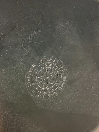 Antique carafe ewer reines zinn edeltin pure pewter real pewter Holland