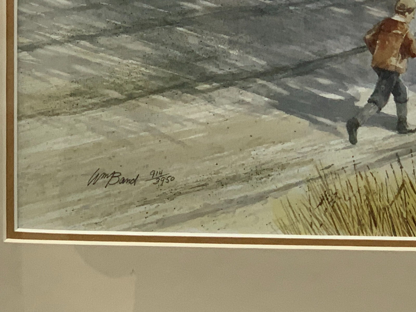 Beautiful Painting Print 914/3950 By William band