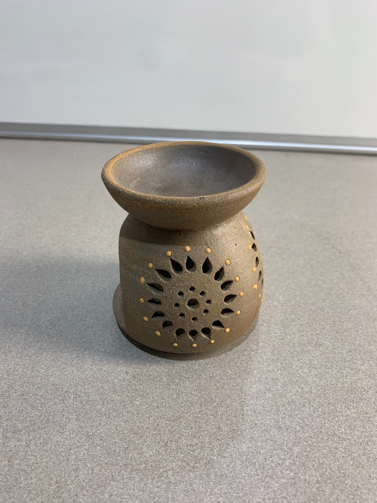 Diffuser Soapstone Tea Light Holder