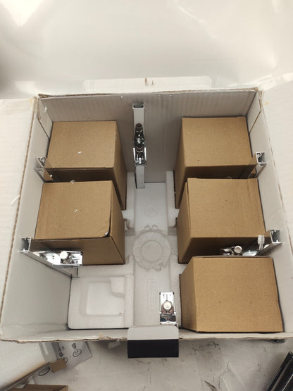 EZ-Pull - Revolving Alcohol Caddy - 6 Bottles - Liquor Holder Beverage Cocktail