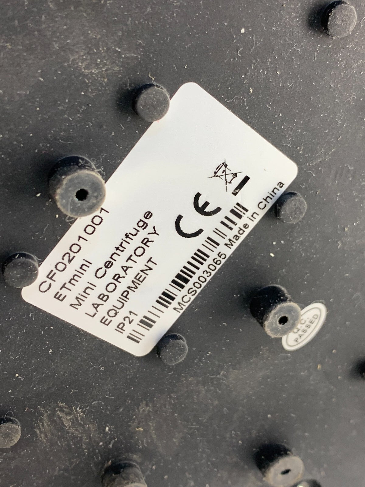 Four E's Low Speed Mini Centrifuge, 5400 RPM, Low Noise ≤50dB