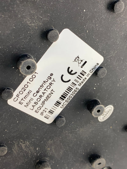 Four E's Low Speed Mini Centrifuge, 5400 RPM, Low Noise ≤50dB