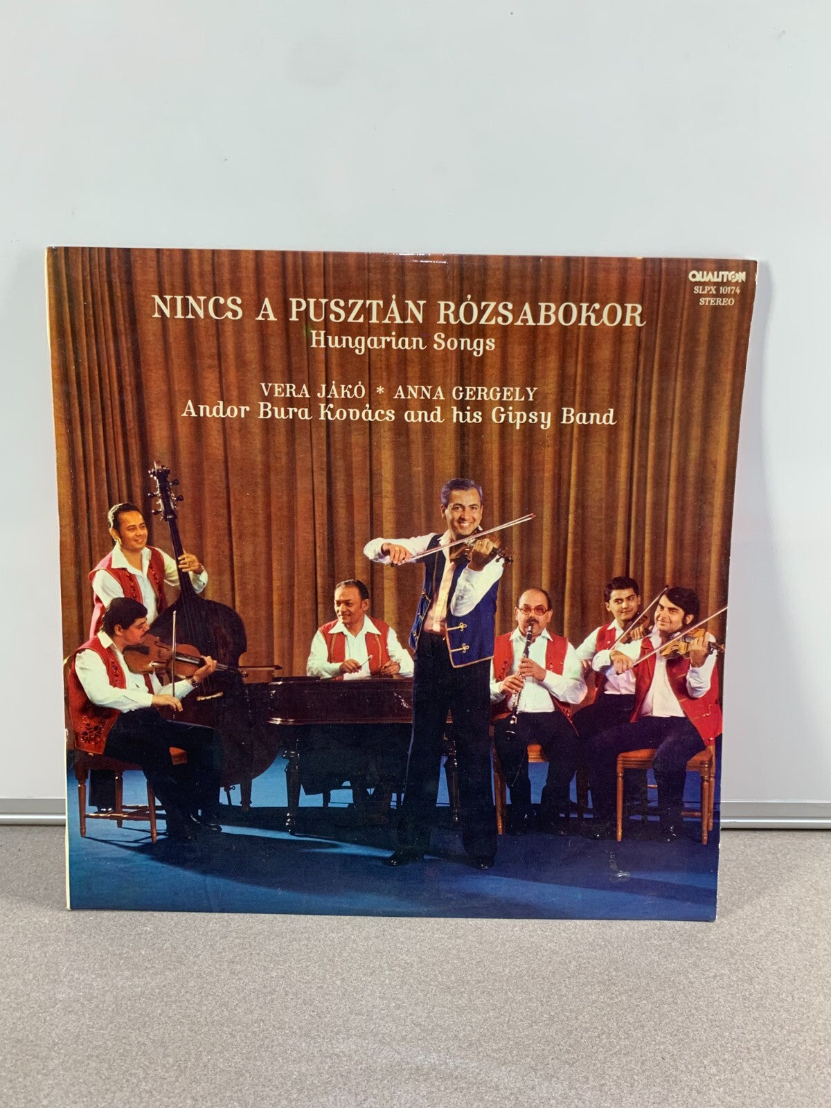 Andor Bura Kovács And His Gipsy Band - Nincs - Hungarian Songs (LP, Vinyl)