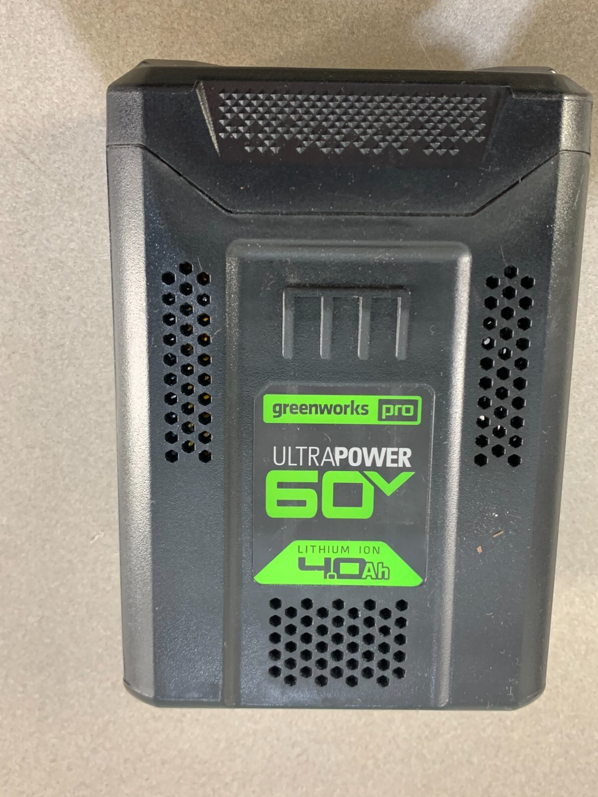 Greenworks Pro 60V 4.0Ah UltraPower Battery