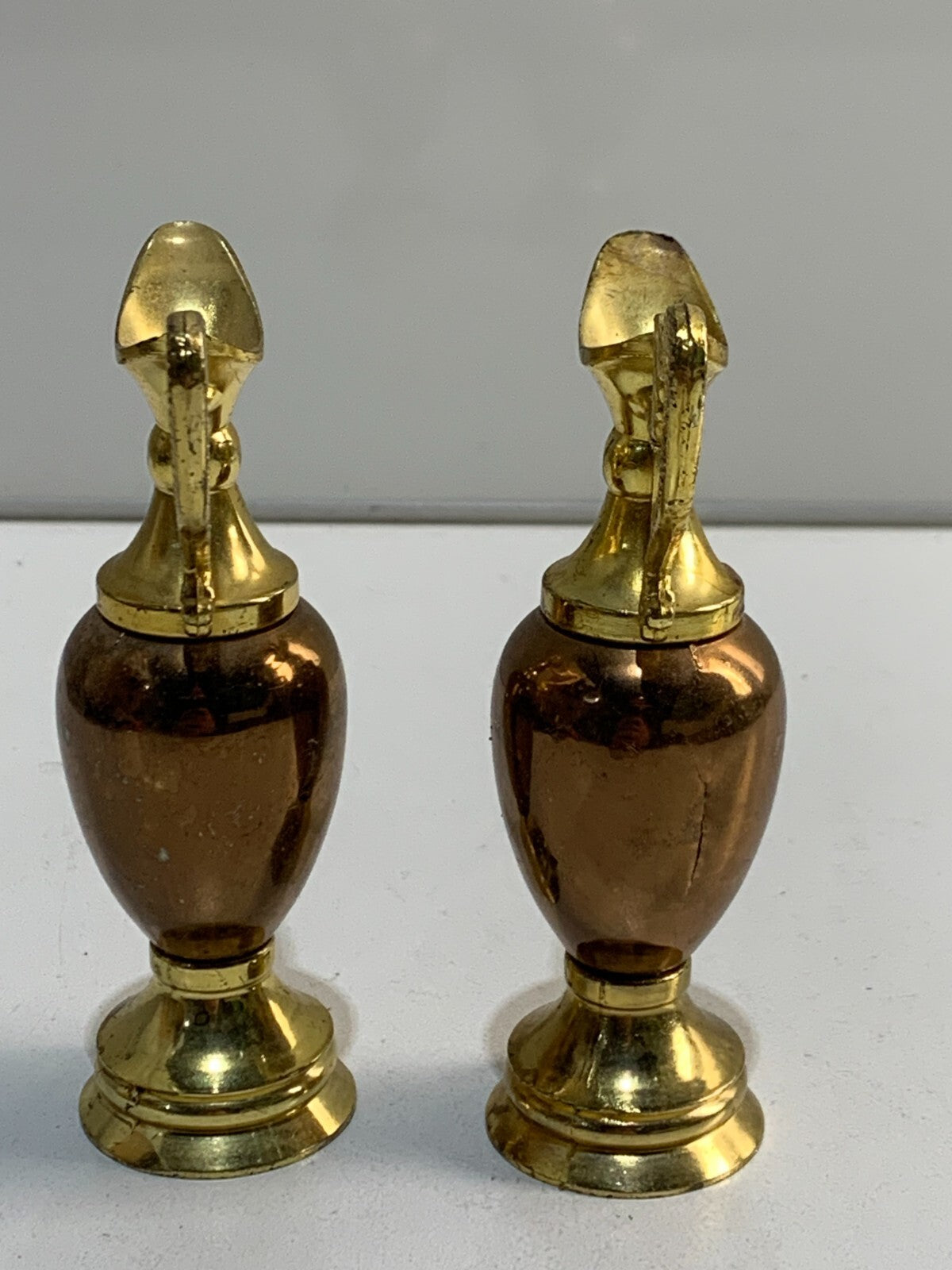 Antique Gilt Gold Dragon Handled Decorative Jugs Made in England