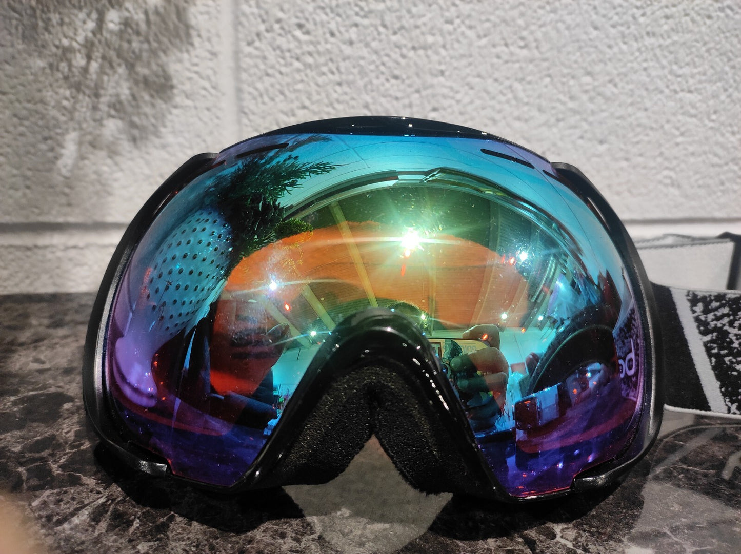 Bolle Snow Goggles Medium Anchor Anti Fog UV Protection USED