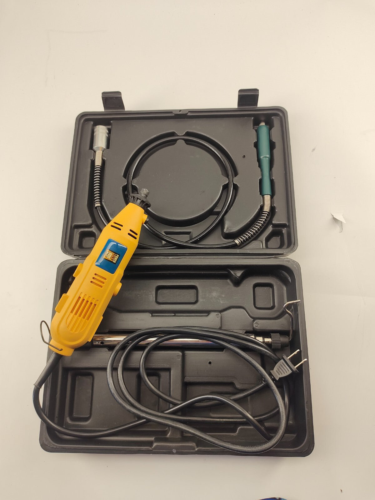 Rotary Tool Kit Die Grinder Polisher Flexible Shaft Stand