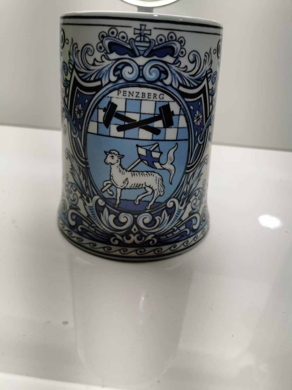 Dr. Merkle Atelier Bavarian Editon Alt Kobalt- Eingebrannt qualitätsporzellan