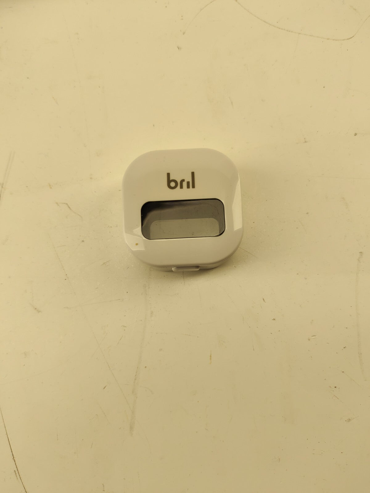 Bril UV-C Toothbrush Sanitizer Portable Sterilizer Cover Holder and Case (White)