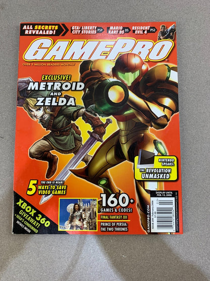 GamePro #209 (Feb 2006) – Metroid Prime Hunters & Zelda Twilight Princess