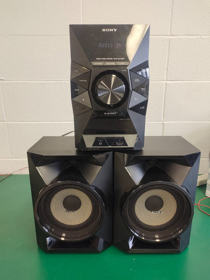 Sony MHC-EC619iP Home Audio Stereo System CD AM/FM Radio Speakers