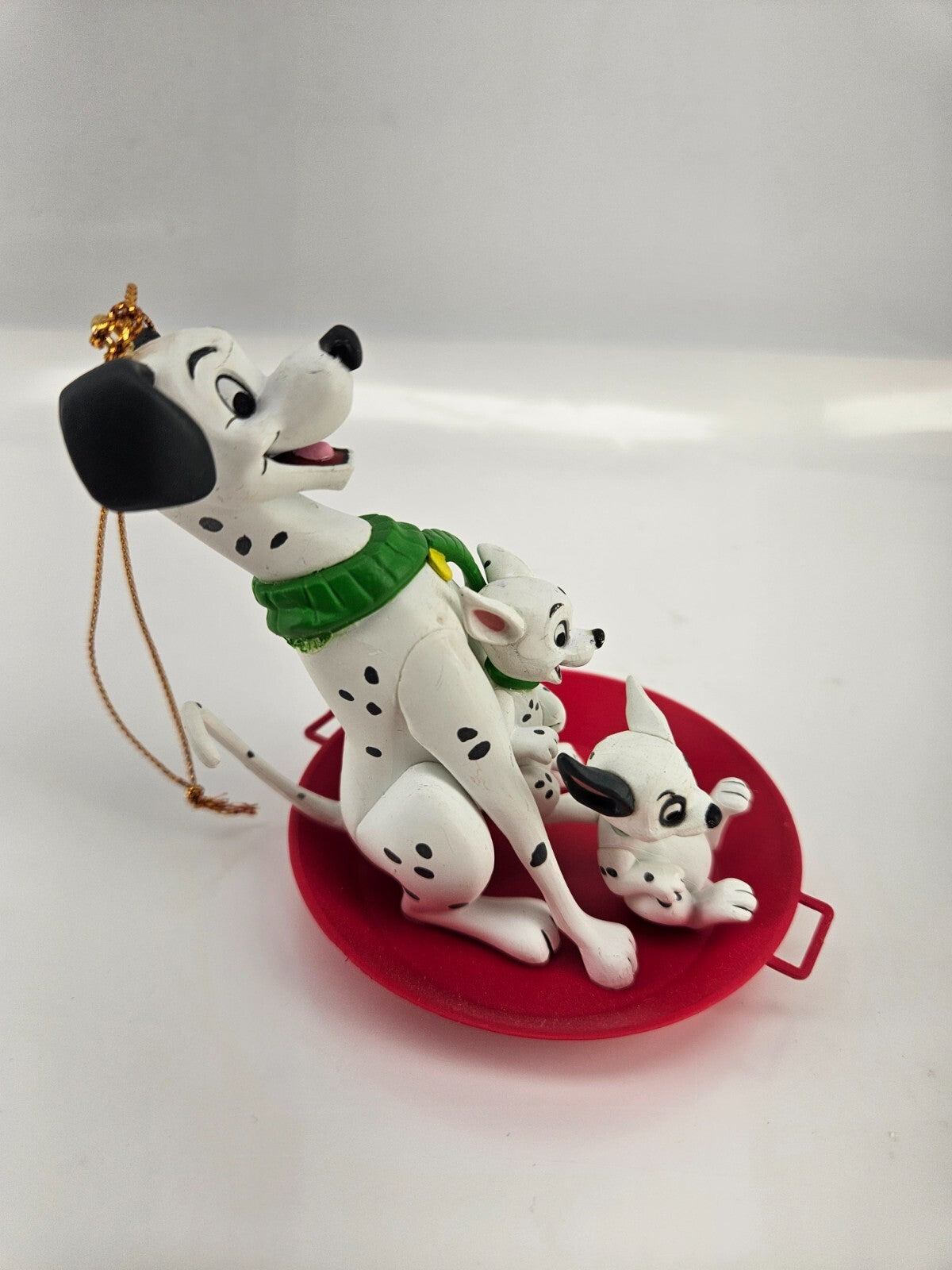 Grolier Christmas Magic Disney 101 Dalmations Ornament 26231 105 w/ Box