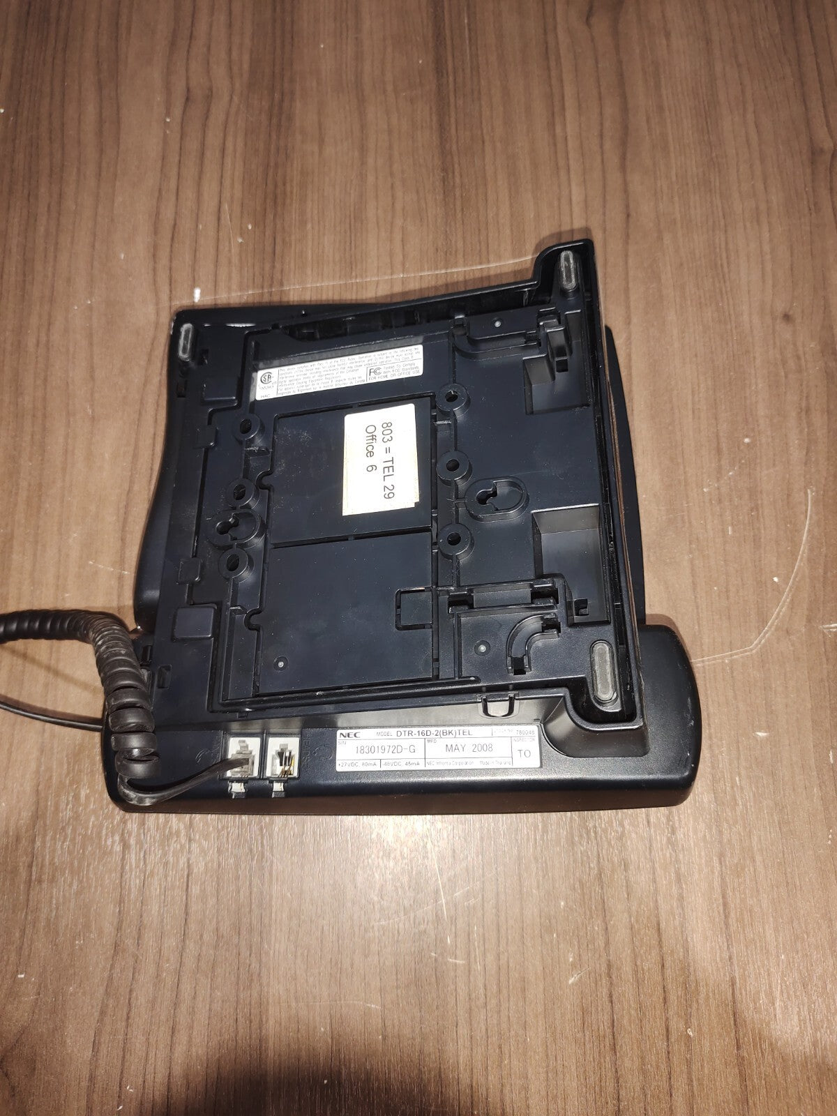 NEC DTR-16D-2 Speaker Display Phone 780048