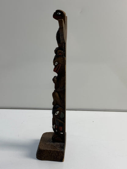 Boma Totem Pole Canada Vintage First Nations