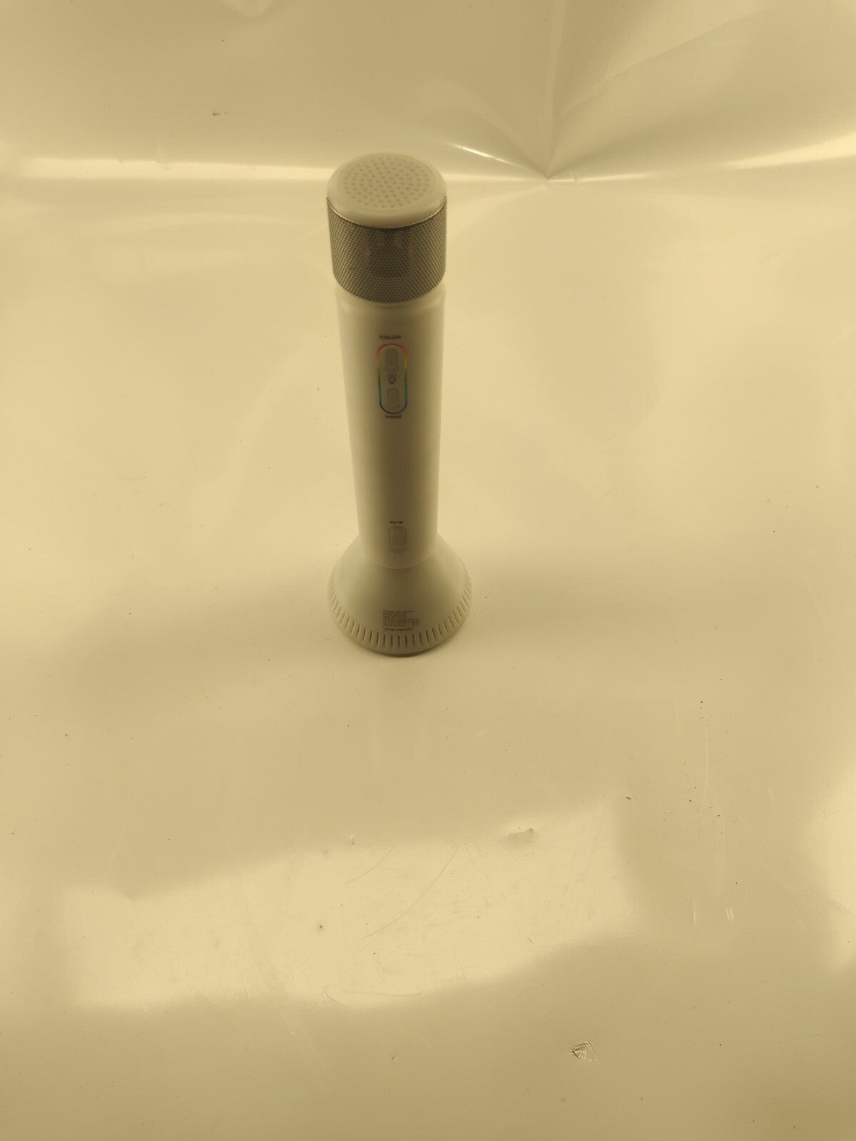 SPKA15 SINGSATION BLUETOOTH KARAOKE MICROPHONE WITH LIGHTS AND SPEAKER