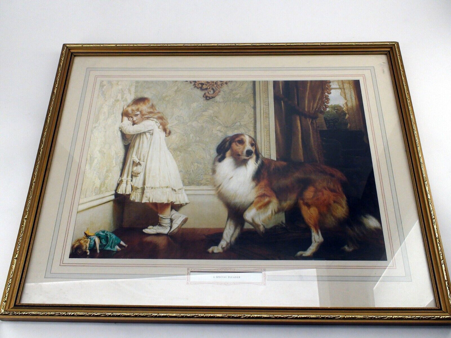 Charles Burton Barber - 'A Special Pleader' Framed Artwork - 17' x 13