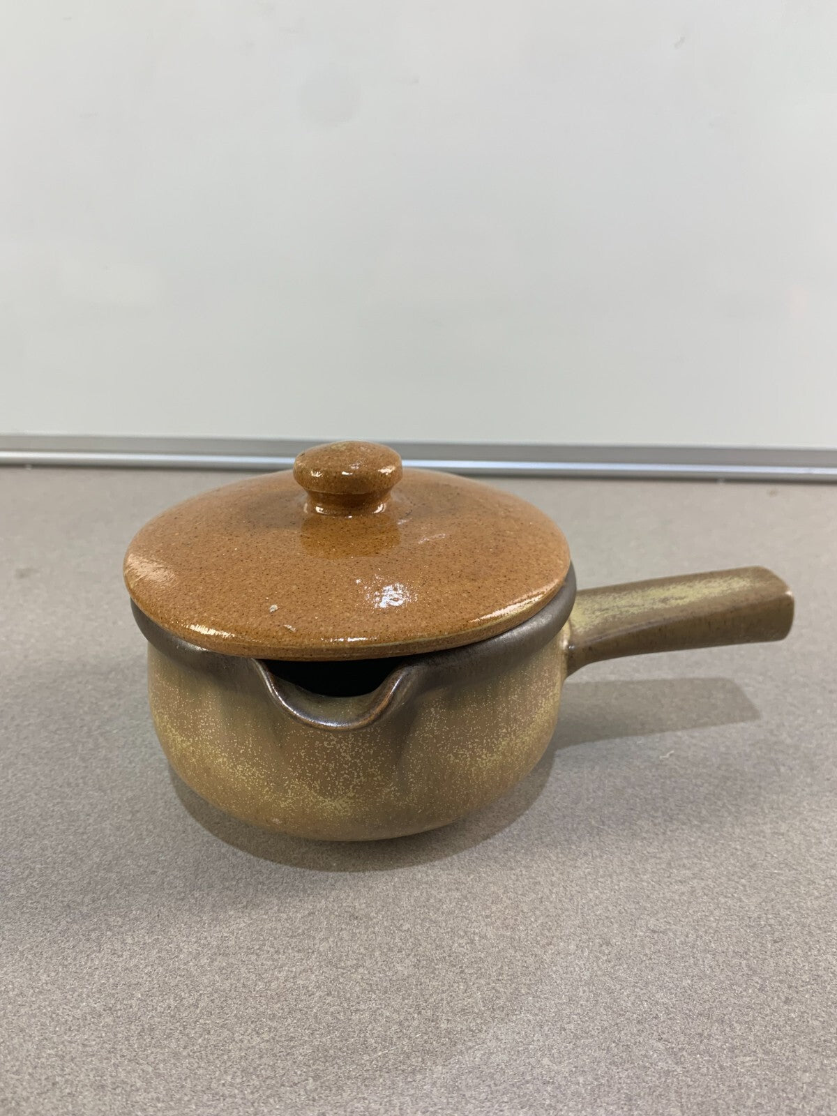 Denby Langley Stoneware Romany Brown Gravy Boat With Lid