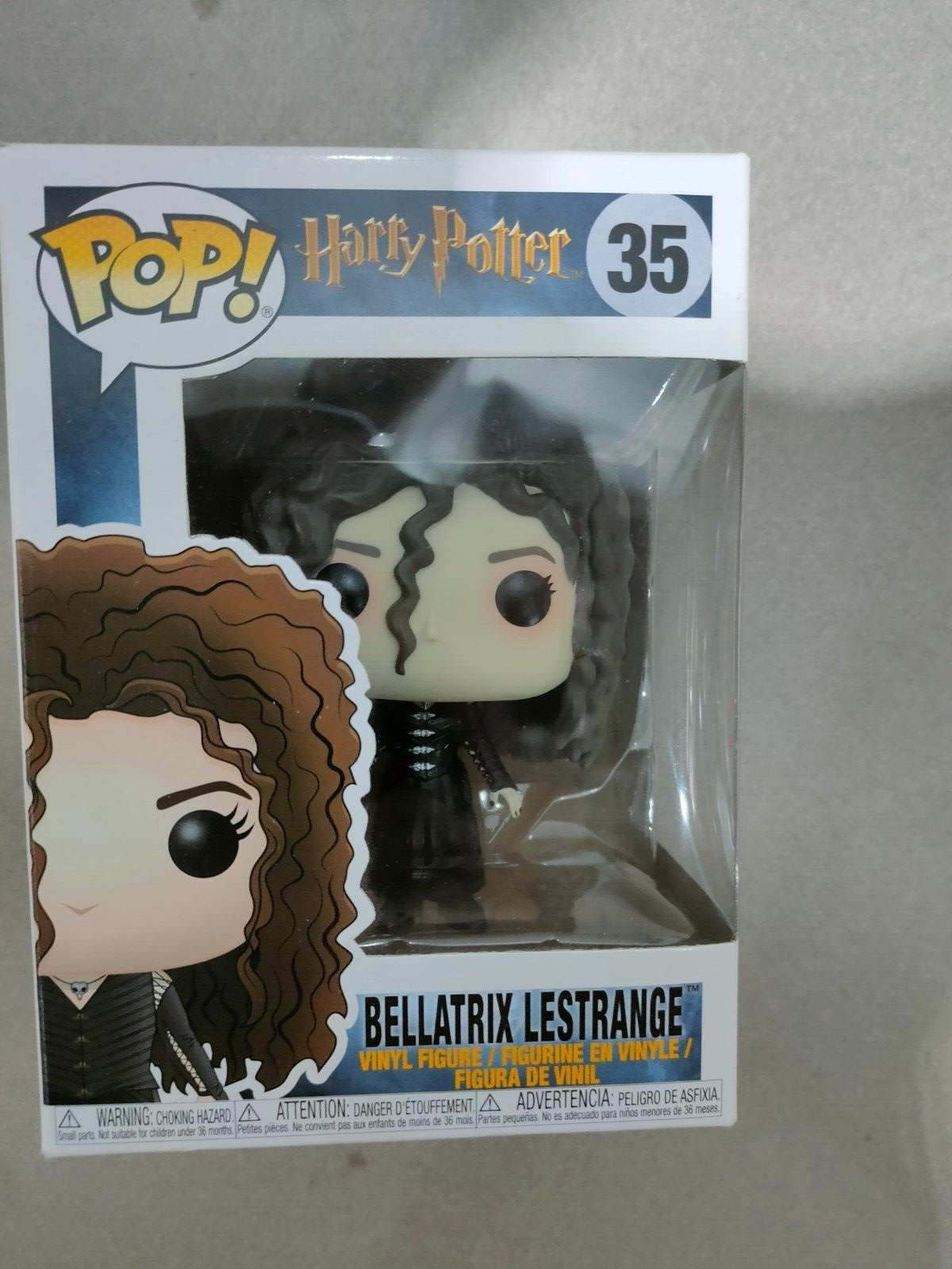 Funko Harry Potter Bellatrix Pop Figure, Black