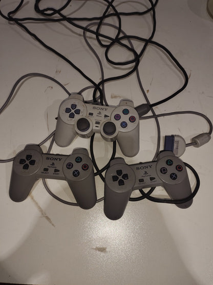 Sony PS One PS1 Slim Console SCPH-101 Bundle with Controllers -With Original Box