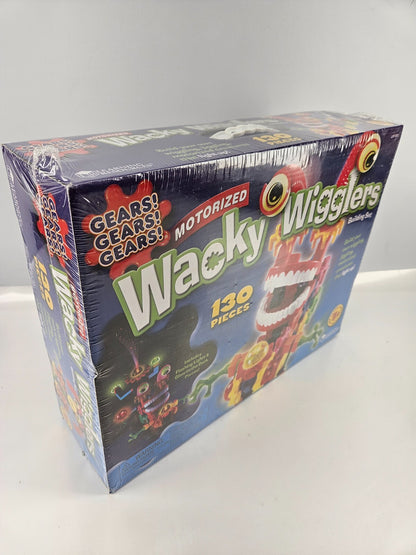 Wacky Wigglers 130 Piece Buliding Set Motorized Sealed