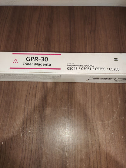 Genuine Canon GPR30 Magenta Toner Cartridge - NEW SEALED