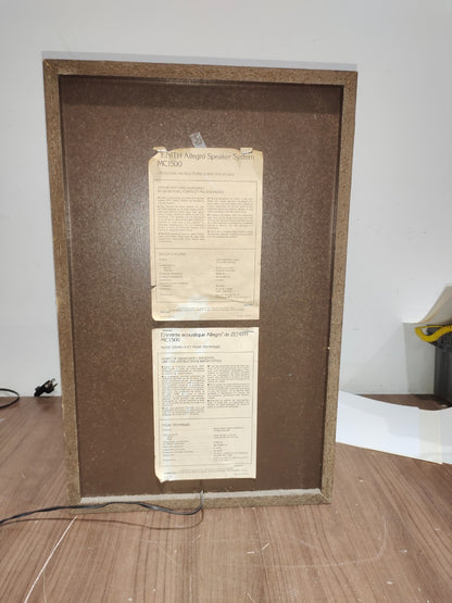 Vintage ZENITH Allegro MC1500 Speaker - 2