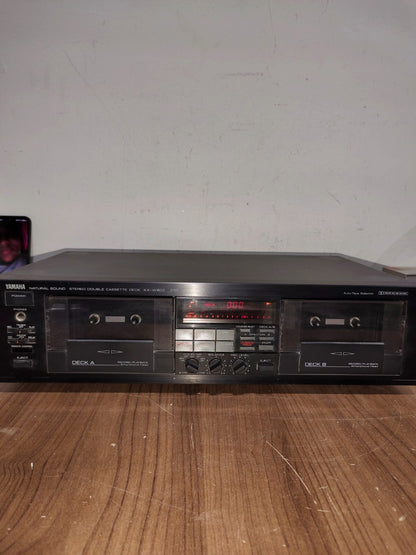 Yamaha KX-W602 Stereo Dual Double Cassette Deck Tape Player