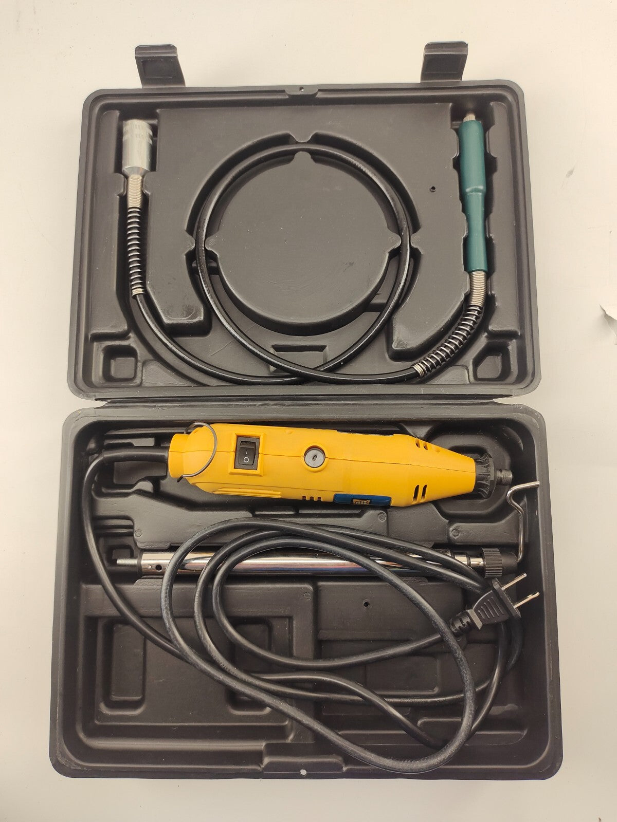 Rotary Tool Kit Die Grinder Polisher Flexible Shaft Stand
