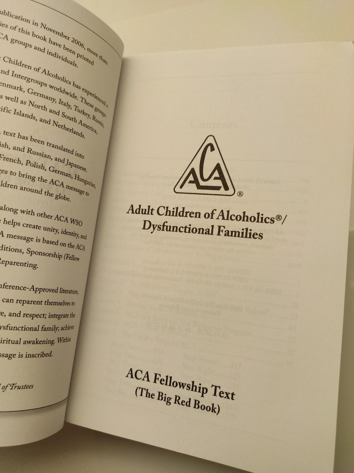 Adult Children: Alcoholic / Dysfunctional Families
