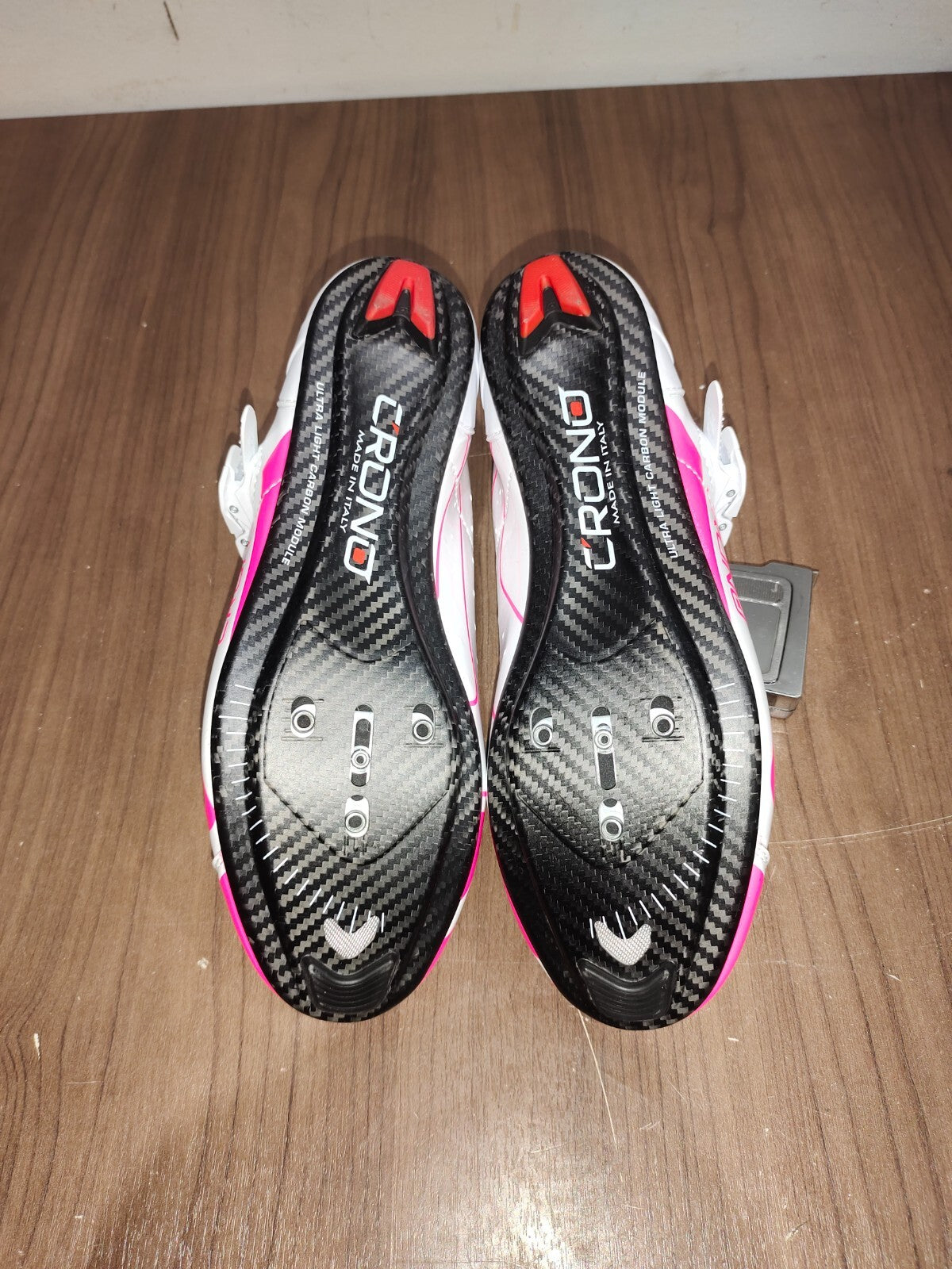 Crono Nylon Cycling Shoes - Neon Pink - Size - 41 (EUR)