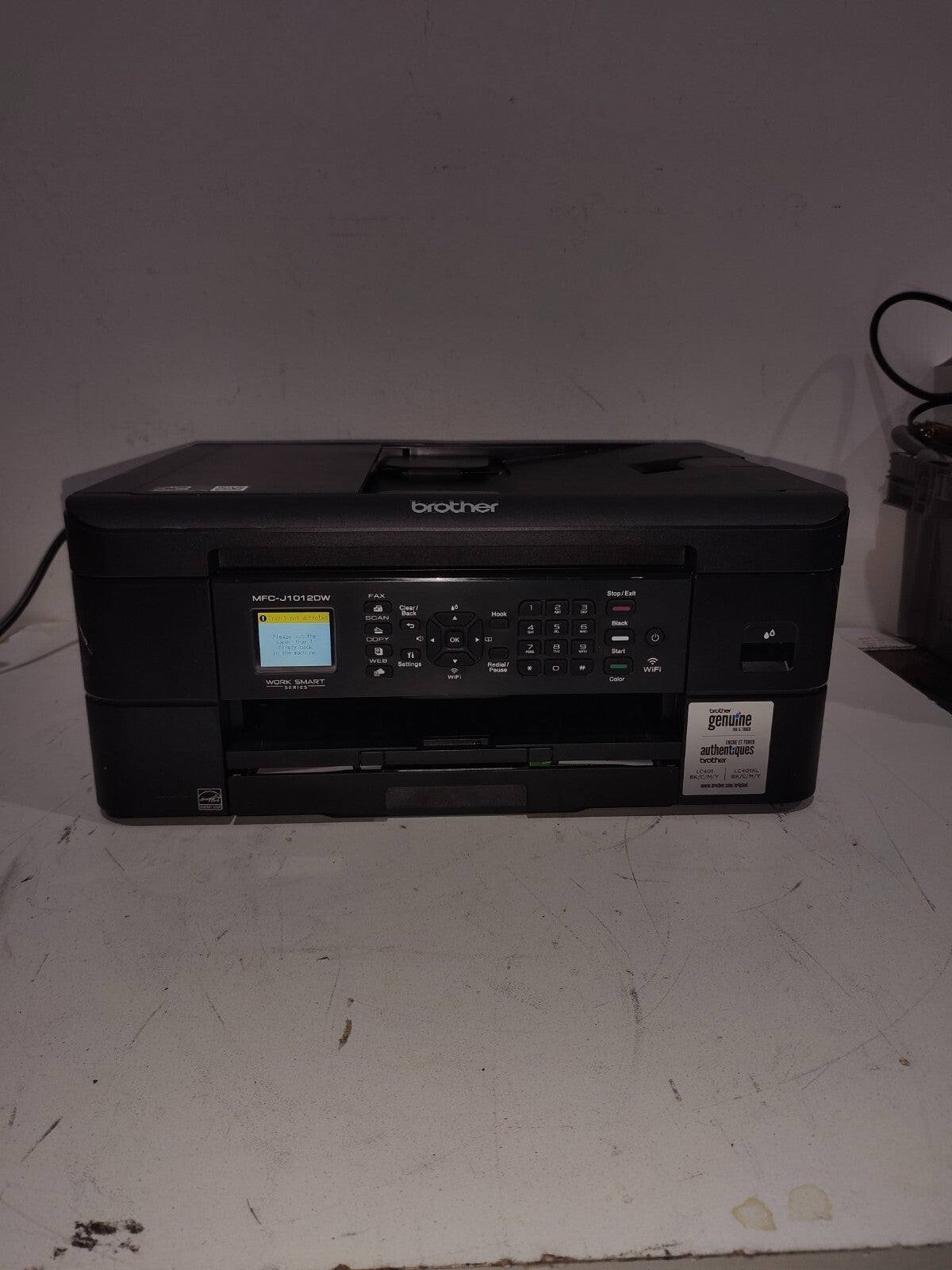 Brother MFC-J1012DW Work Smart Series Printer