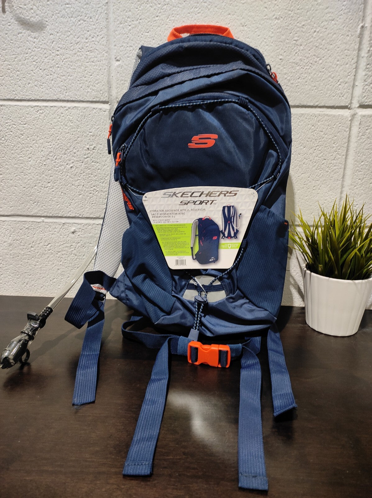 Brand New Skechers Sport Hydration Backpack with 2L reservoir.