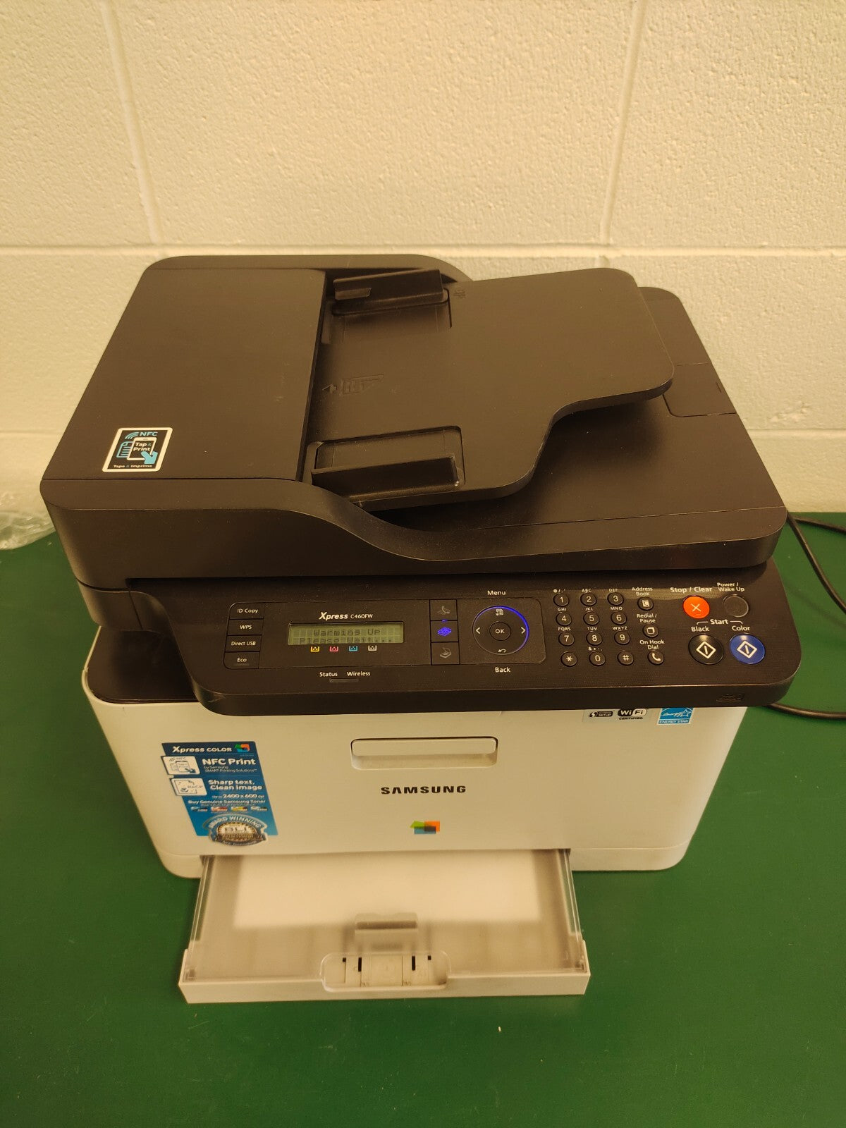 Samsung Xpress SL-C460FW All In One Color Laser Printer Toner