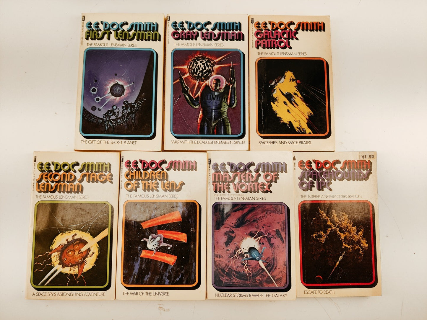 E.E. "Doc" Smith Lot of 19 PB Books Vintage 1970s-1980s